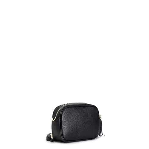 CafèNoir Shopping Bag Donna Nera Unica Morsetto Verniciato