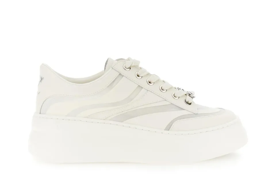 CafèNoir Sneakers Donna Pelle Retina 36 EU Cipria