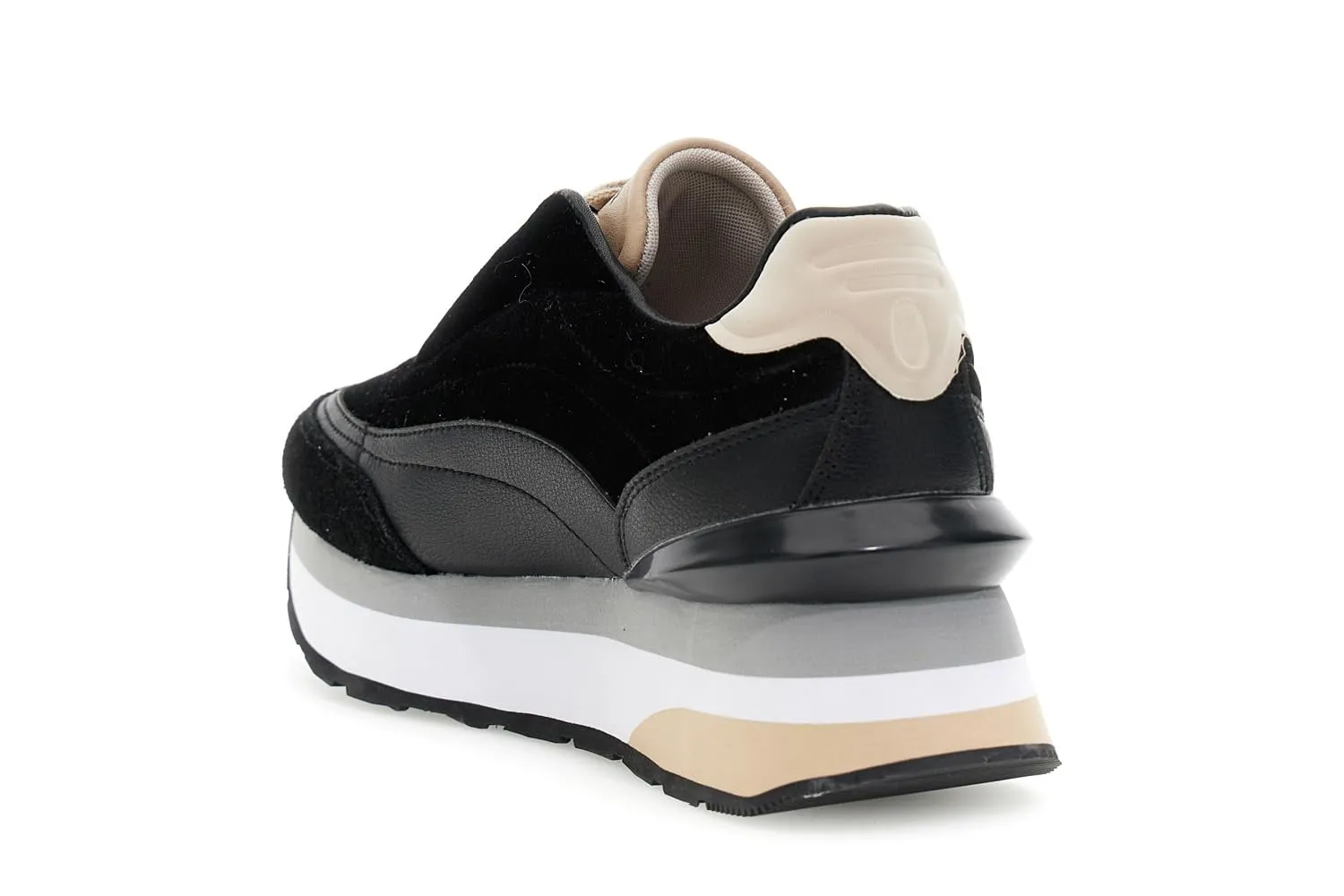 CafèNoir Running Velluto Pelle Scarpe Donna 39 Nero