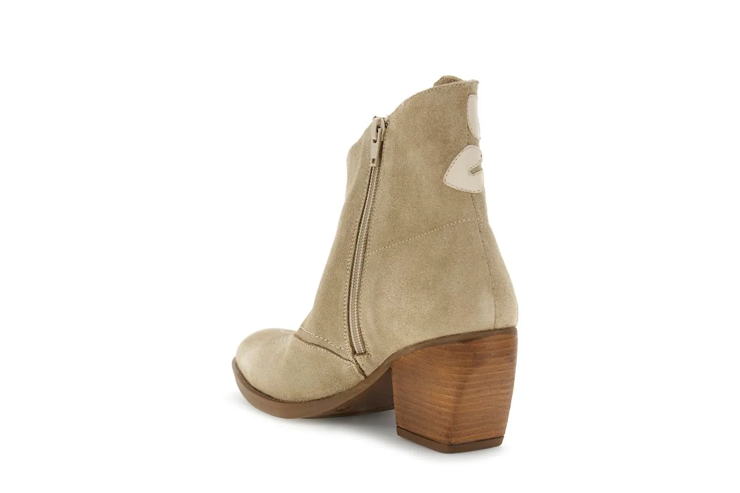 CafèNoir Tronchetti Scamosciati Fiori Beige 36 EU