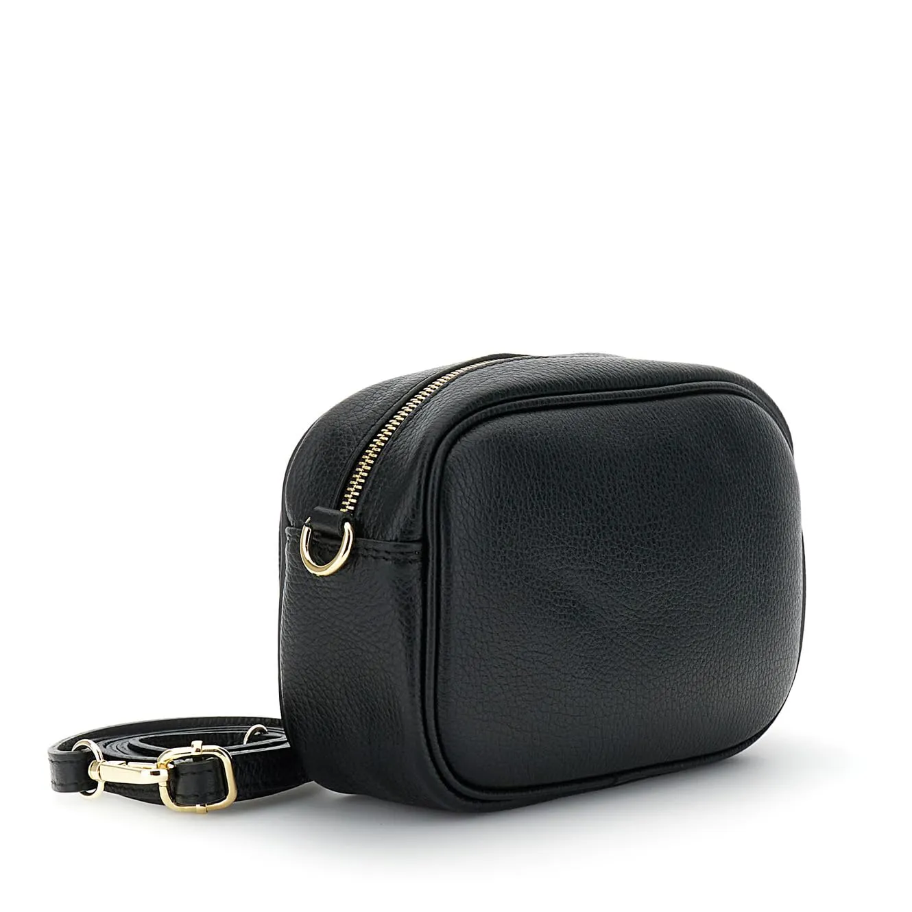 CafèNoir Camera Bag Pelle Martellata Nappina Donna