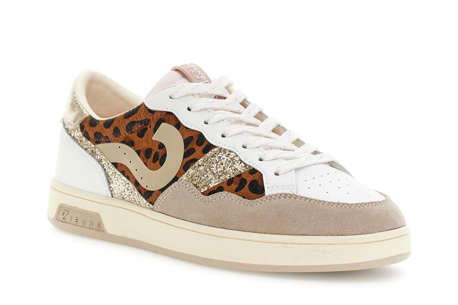 CafèNoir Sneakers Pelle Bianco Maculato 39 EU