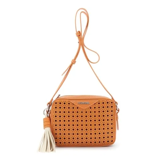 CafèNoir Camera Bag Traforata Arancio da Donna