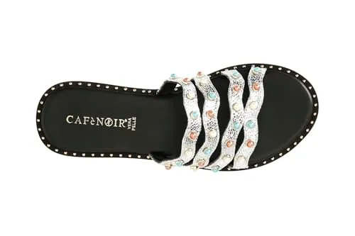 CafèNoir Ciabatta Multilistini Argento Cabochon