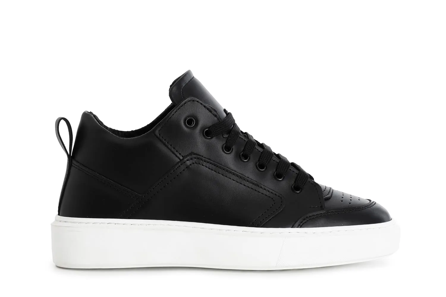 CafèNoir Sneakers Uomo Pelle Allacciate Bianche
