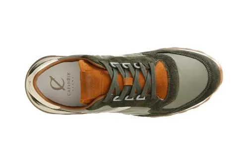 CafèNoir Sneakers Pelle Scamosciata Uomo Verdi 39
