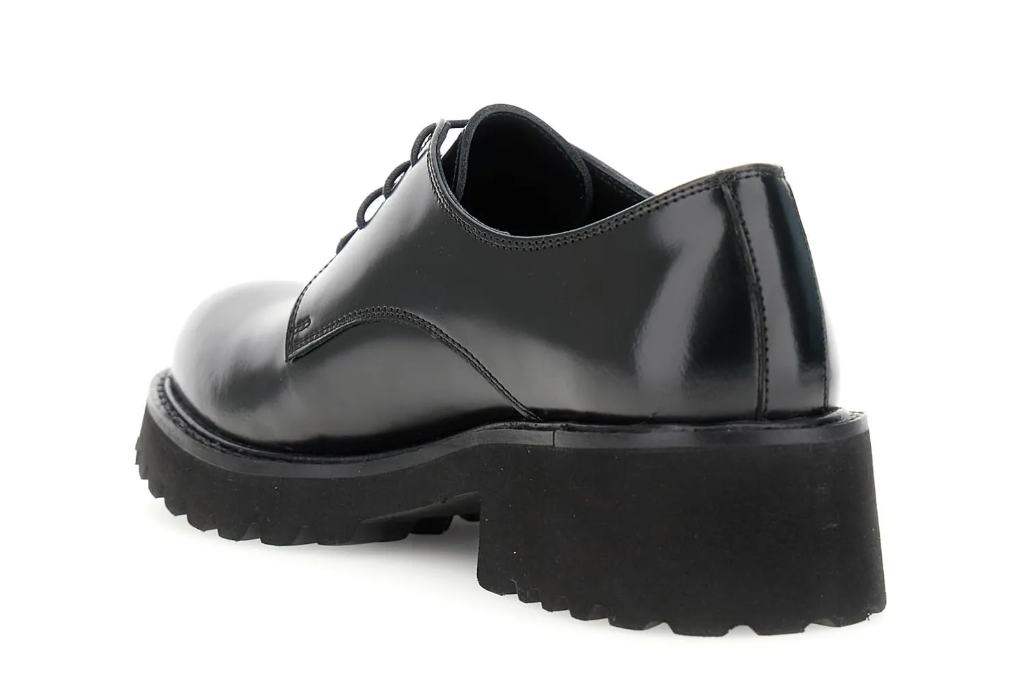 CafèNoir Derby Pelle Abrasivata Donna Suola Carrarmato 39