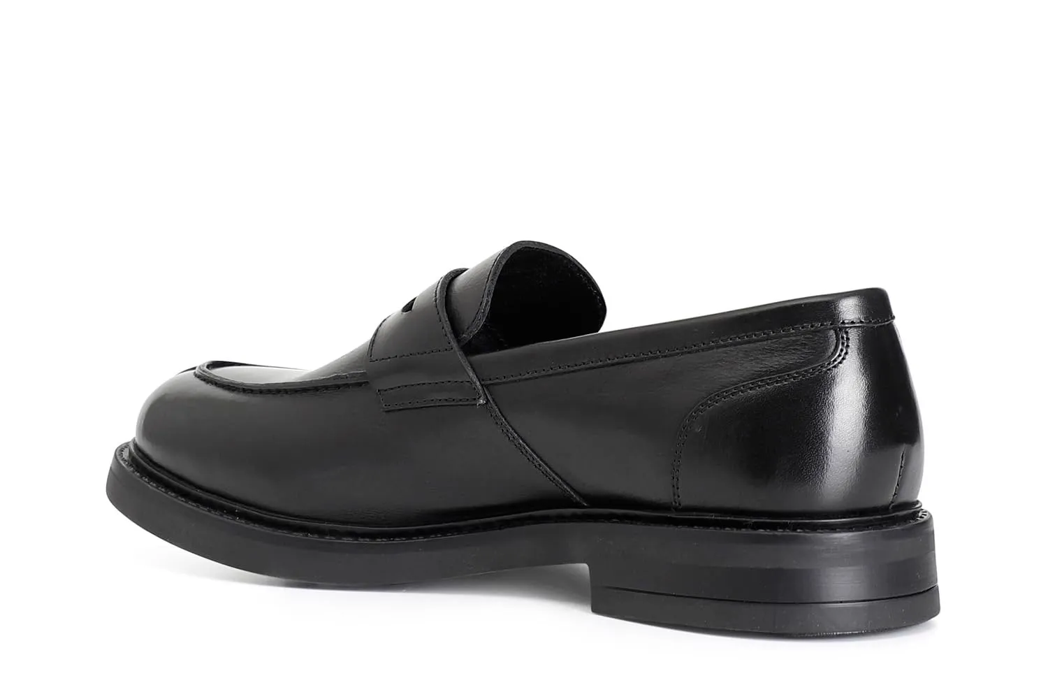 CafèNoir Mocassino Uomo Pelle Cucitura Ornamentale