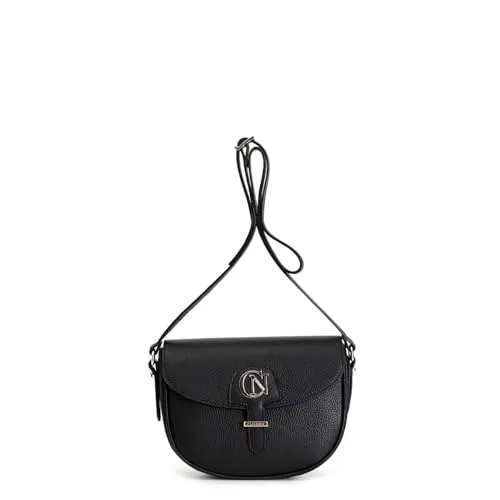 CafèNoir borsa pattina pelle nera calamita