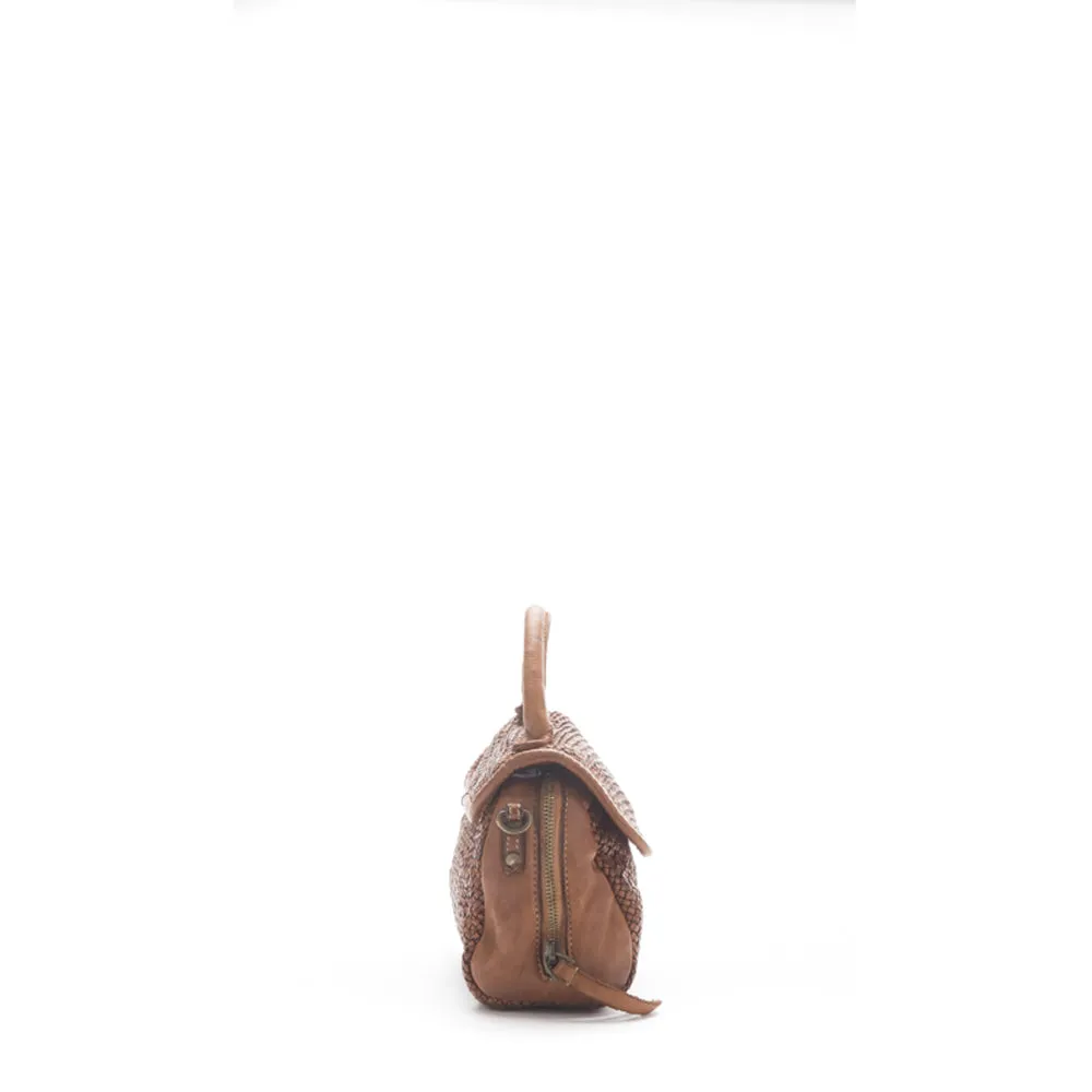 La Via Firenze Butter Collection 5244 Siena borsa tracolla cuoio patta