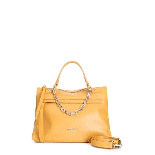 CafèNoir Bauletto Donna Arancio Catena Multicolor