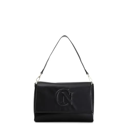 CafèNoir borsa a spalla sacca nera logo