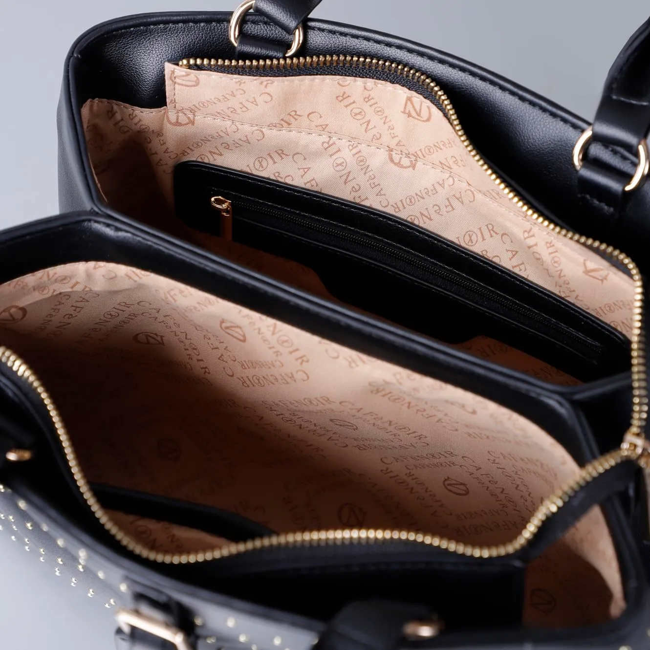 CafèNoir Borsa a Mano Nera Microborchie Tracolla