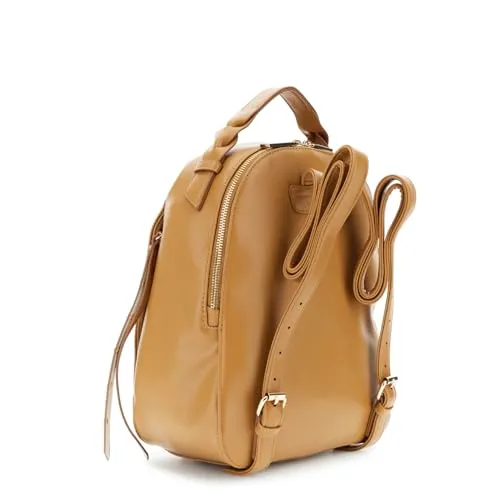 CafèNoir zaino donna tasche laterali manico intrecciato cuoio