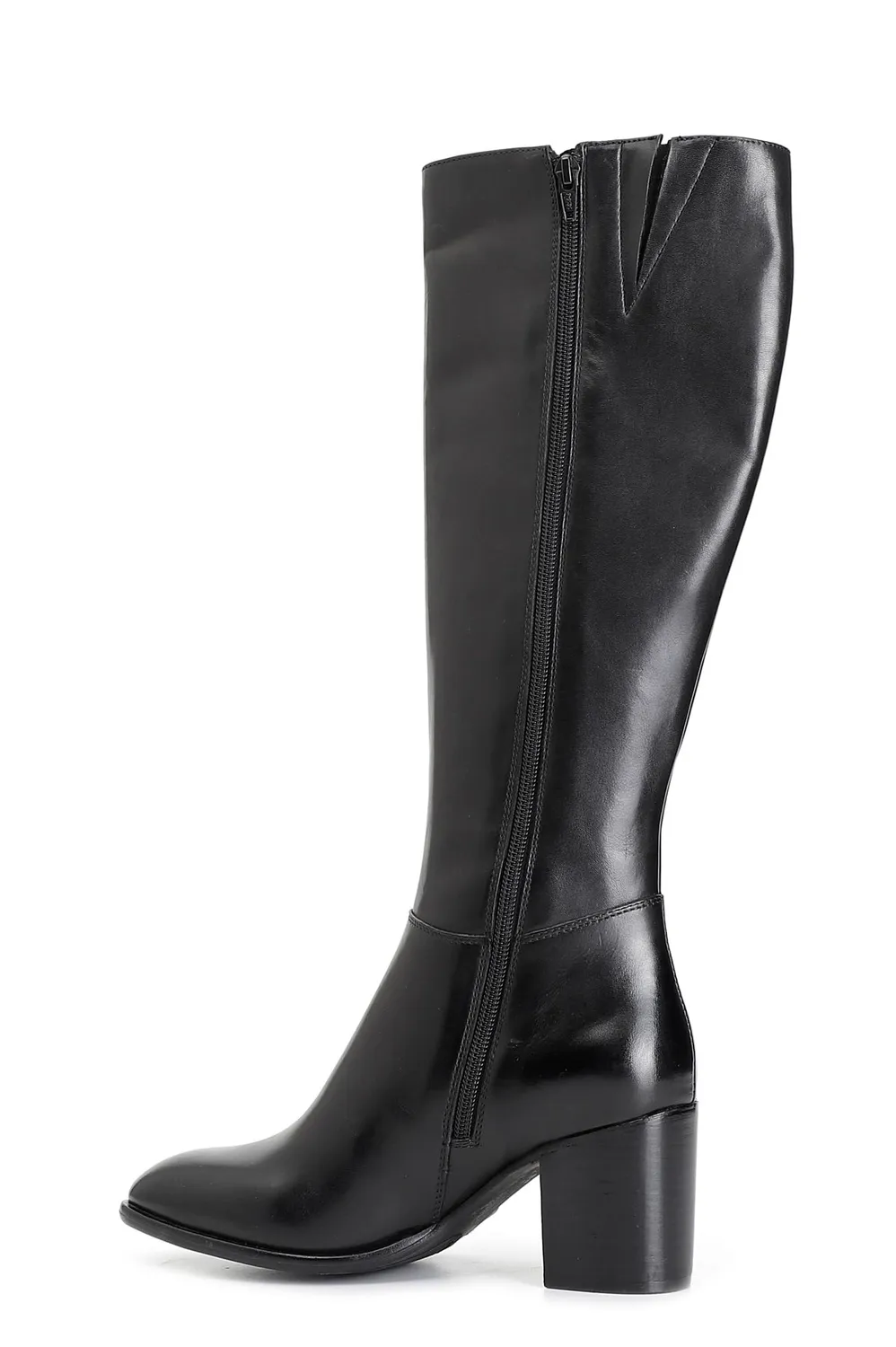 CafèNoir C1XV1084 stivale pelle nero tacco 65