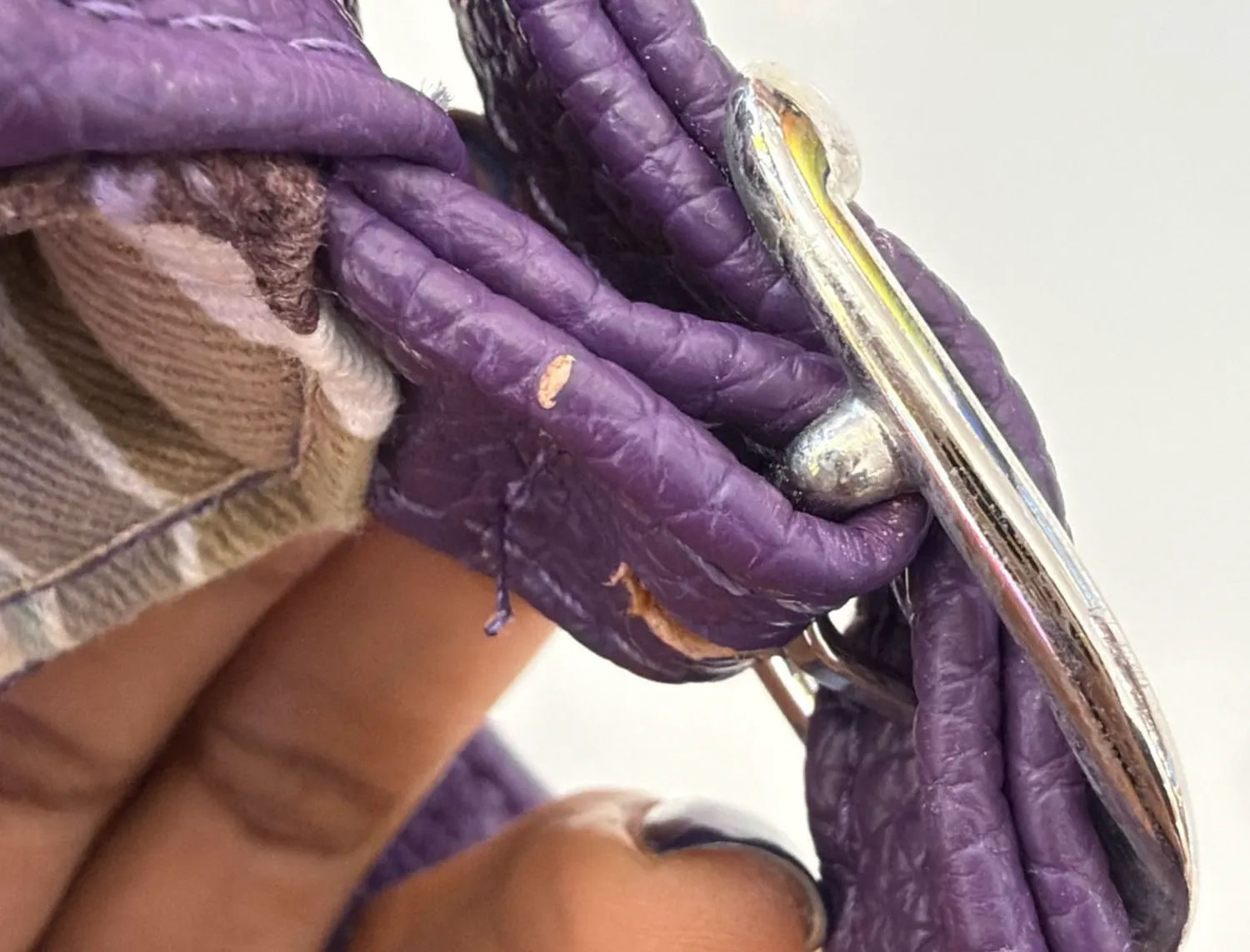 Figus Postina Eco Second Touch borsa viola usata