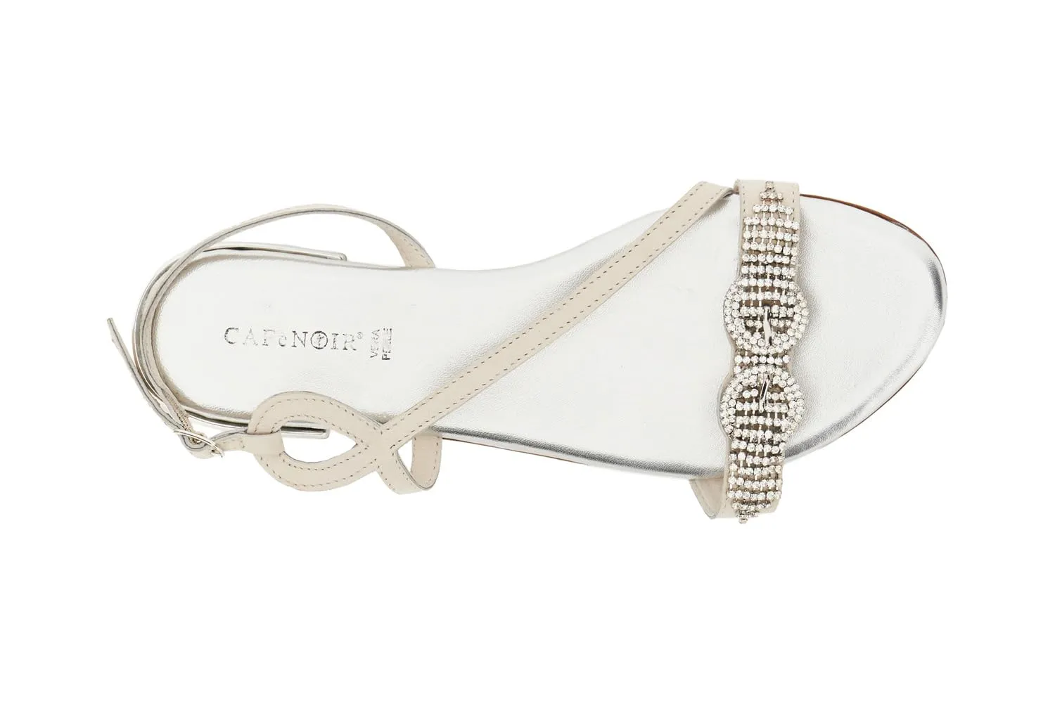 CafèNoir Sandali Fascia Fibbia Sandali Off White 37