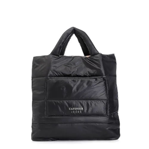 CafèNoir Shopping Nylon Reversibile Nera Be Noir