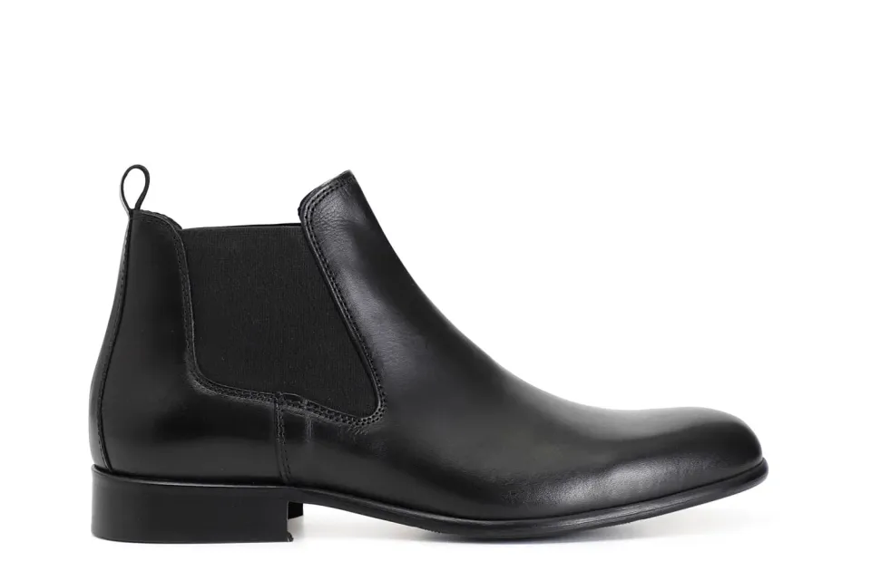 CafèNoir Tronchetto Uomo in Pelle con Elastici soletto pelle