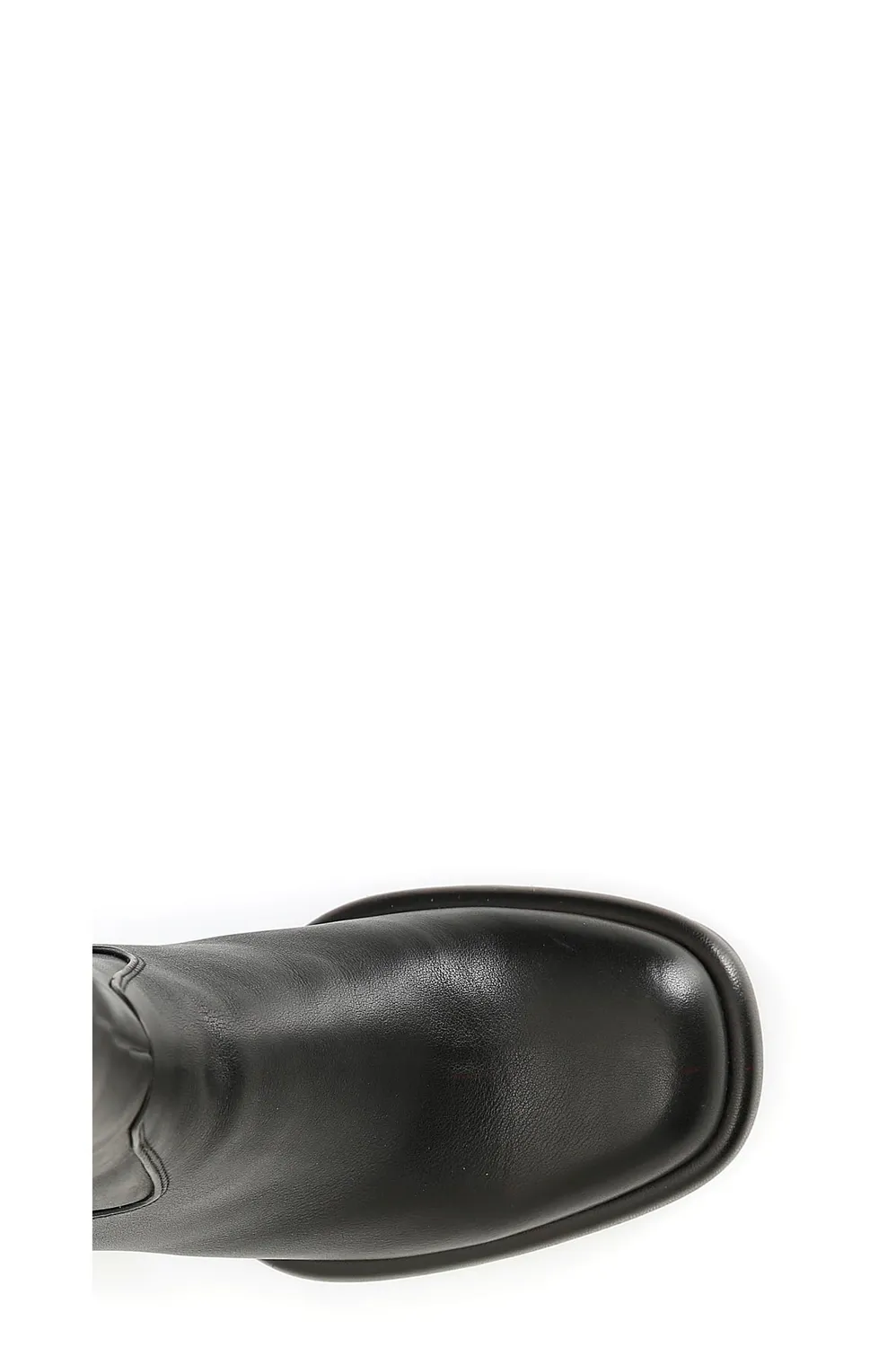 CafèNoir Stivali Donna Pelle Stretch Nero Tacco 80mm
