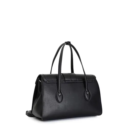 CafèNoir Shopping Bag Pattina Morsetto Nera