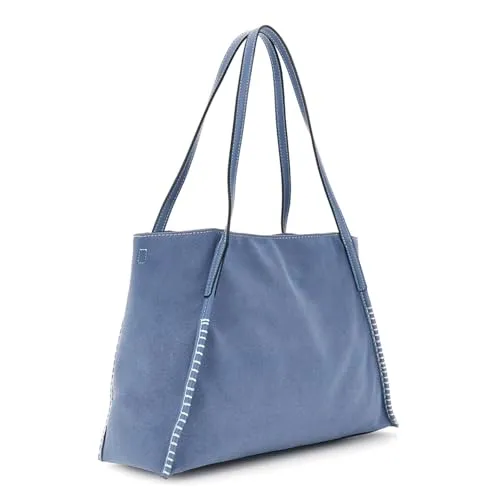CafèNoir Shopping bag donna avio camoscio tasca