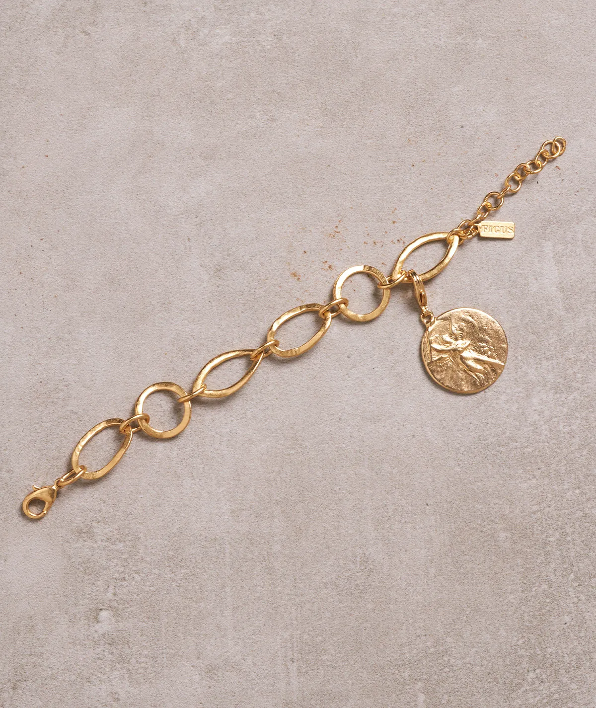 Figus Moneta Gold bracciale oro con lira italiana