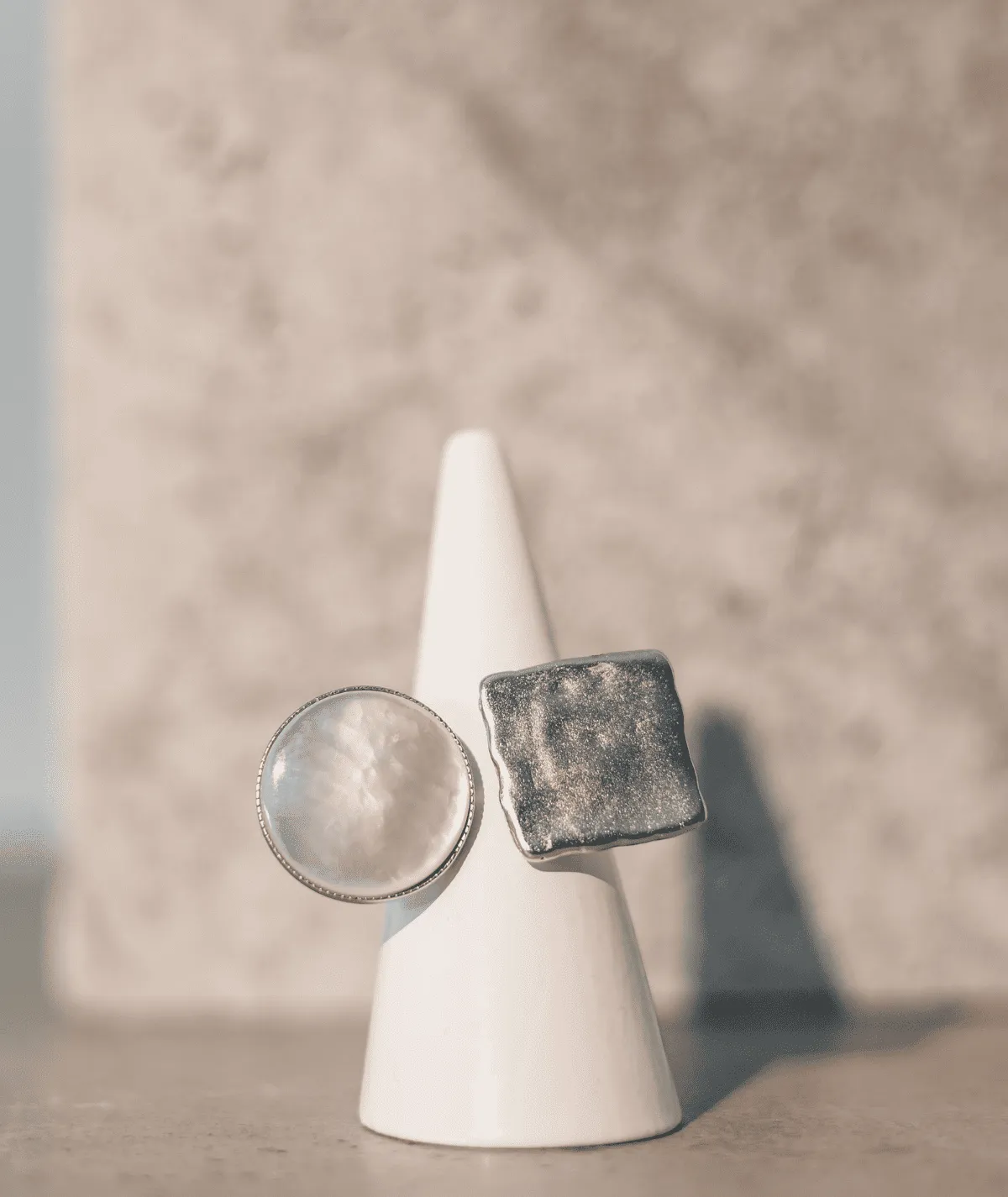 Figus Miami Silver anello madreperla regolabile