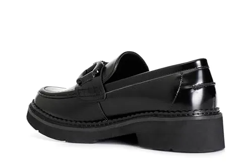 CafèNoir Mocassino Donna Nero 39 EU Morsetto Strass