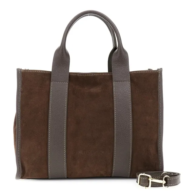 CafèNoir Camoscio Martellata Borsa Moro