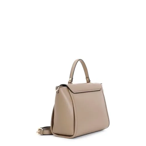 CafèNoir Borsa a Mano con Pattina Suede Donna Nera