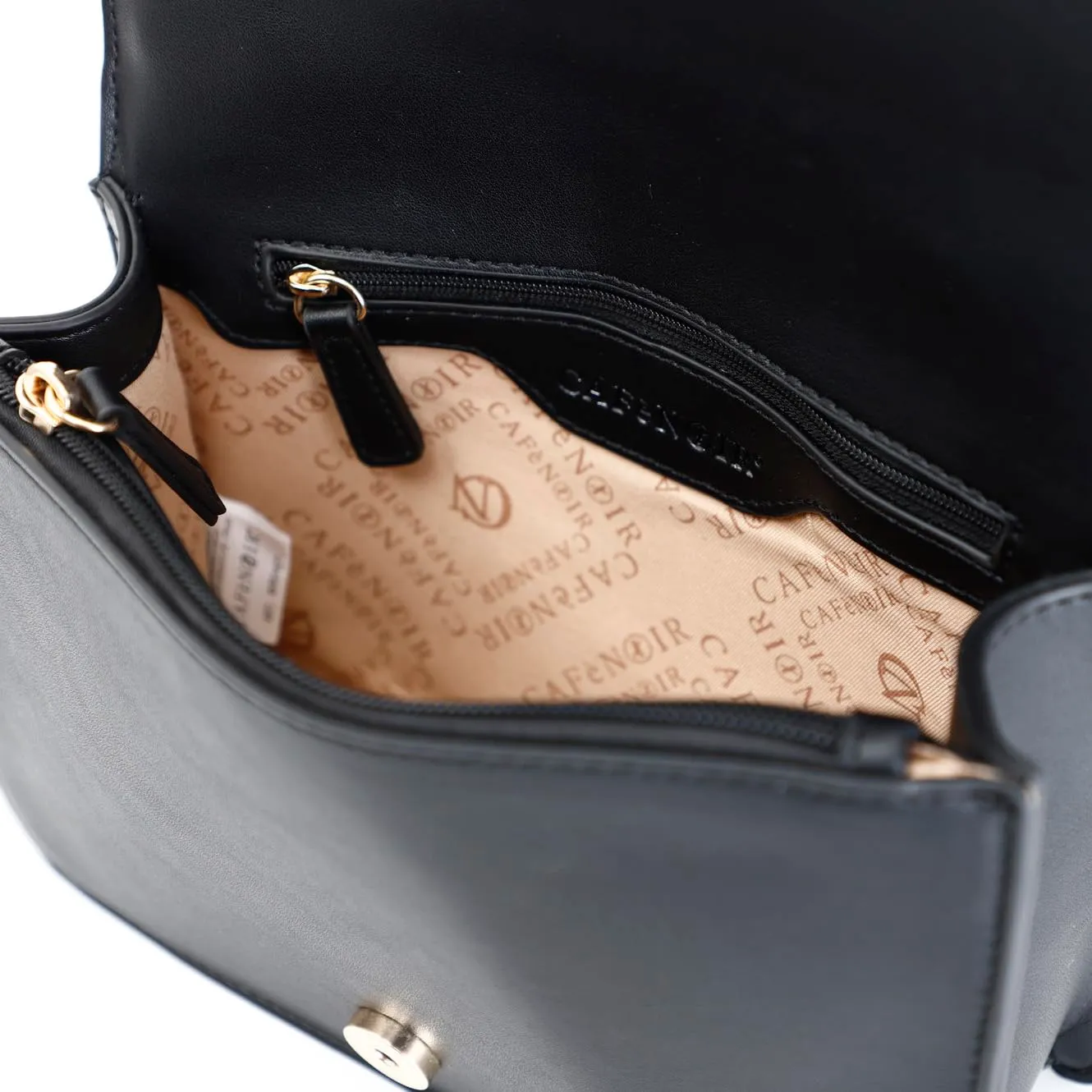 CafèNoir Minibag Donna Trapuntata Borchie Nera