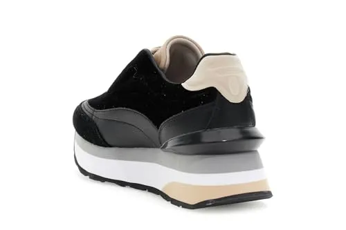 CafèNoir Running Velluto Pelle Scarpe Donna 39 Nero