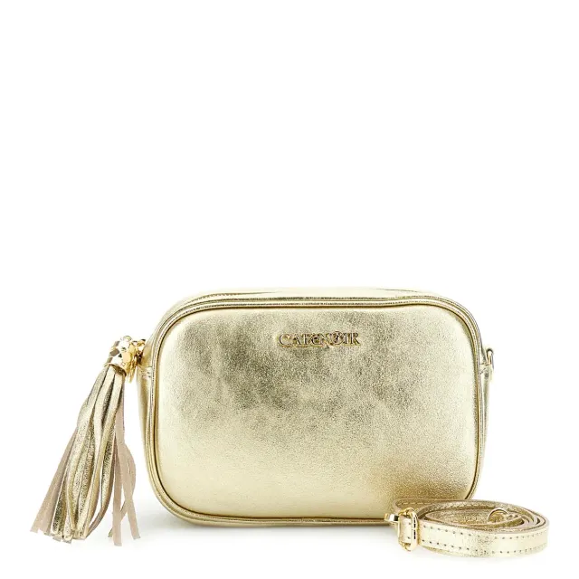 CafèNoir camera bag pelle laminata borsa donna tracolla