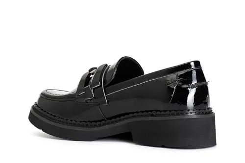 CafèNoir Mocassino Donna Vernice Nero Morsetto