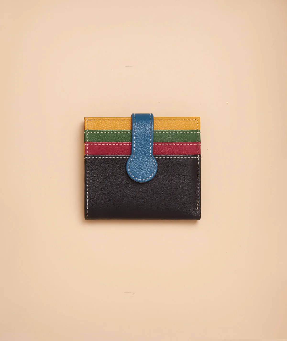 Figus CH005 portacarte multicolor pelle