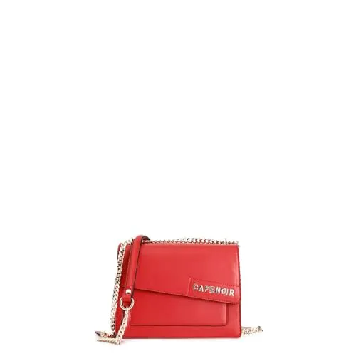 CafèNoir Asimmetrica Borsa a Tracolla Rossa Catena