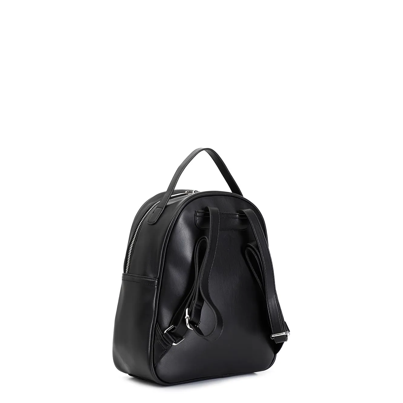 CafèNoir C3ID0501 Zaino Trapuntato Cuori Donna Nero