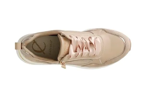 CafèNoir Running Donna Pelle Zip Nero Nocciola