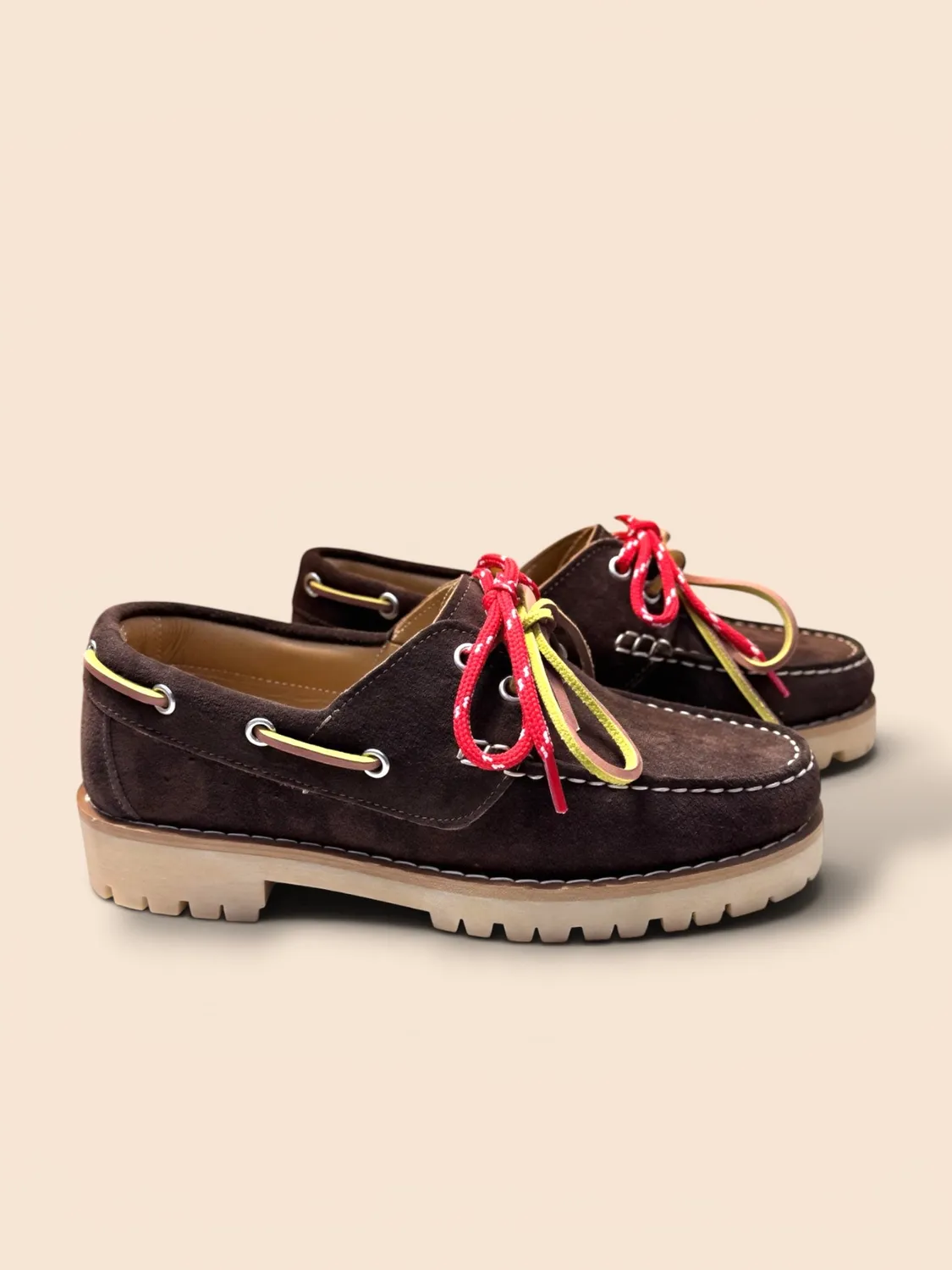 Figus Barca Velour scarpe camoscio nastri