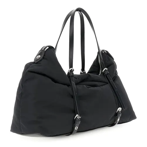 CafèNoir Shopping Nylon Imbottita Cinghie Fibbia Unica