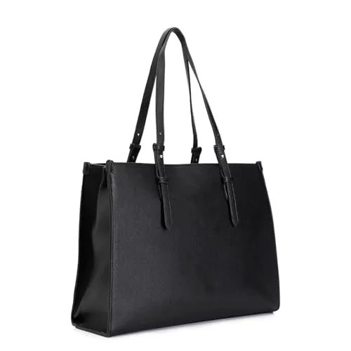 CafèNoir Shopping Donna Ecopelle Nero Borchie
