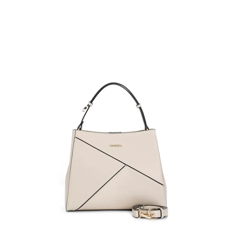 CafèNoir secchiello patchwork panna zip
