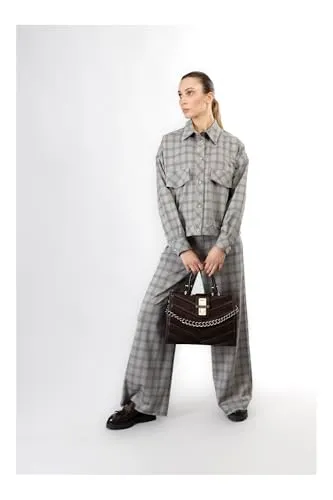 CafèNoir Tote Donna T.Moro Unica Strisce Imbottite Catena