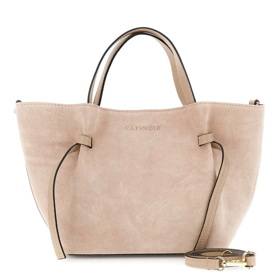 CafèNoir Tote Scamosciata Pochette Donna