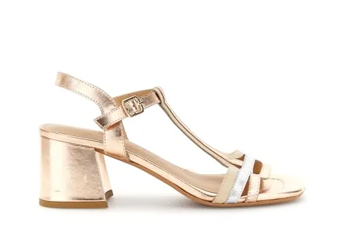 CafèNoir Sandali Pelle e Pelle Laminata da Donna