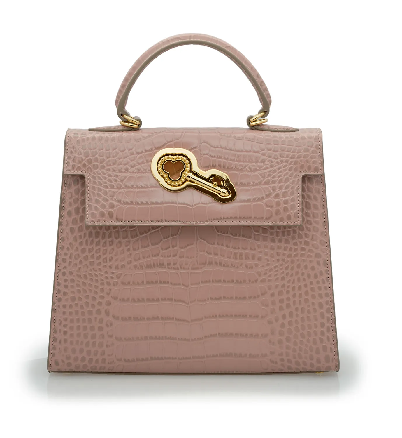 Cardinal Milano Lady Cardinal Tea Rose borsa pelle rosa cocco