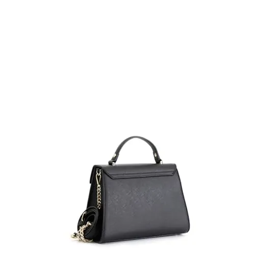 CafèNoir Borsa Saffiano Logo Ovale Tracolla