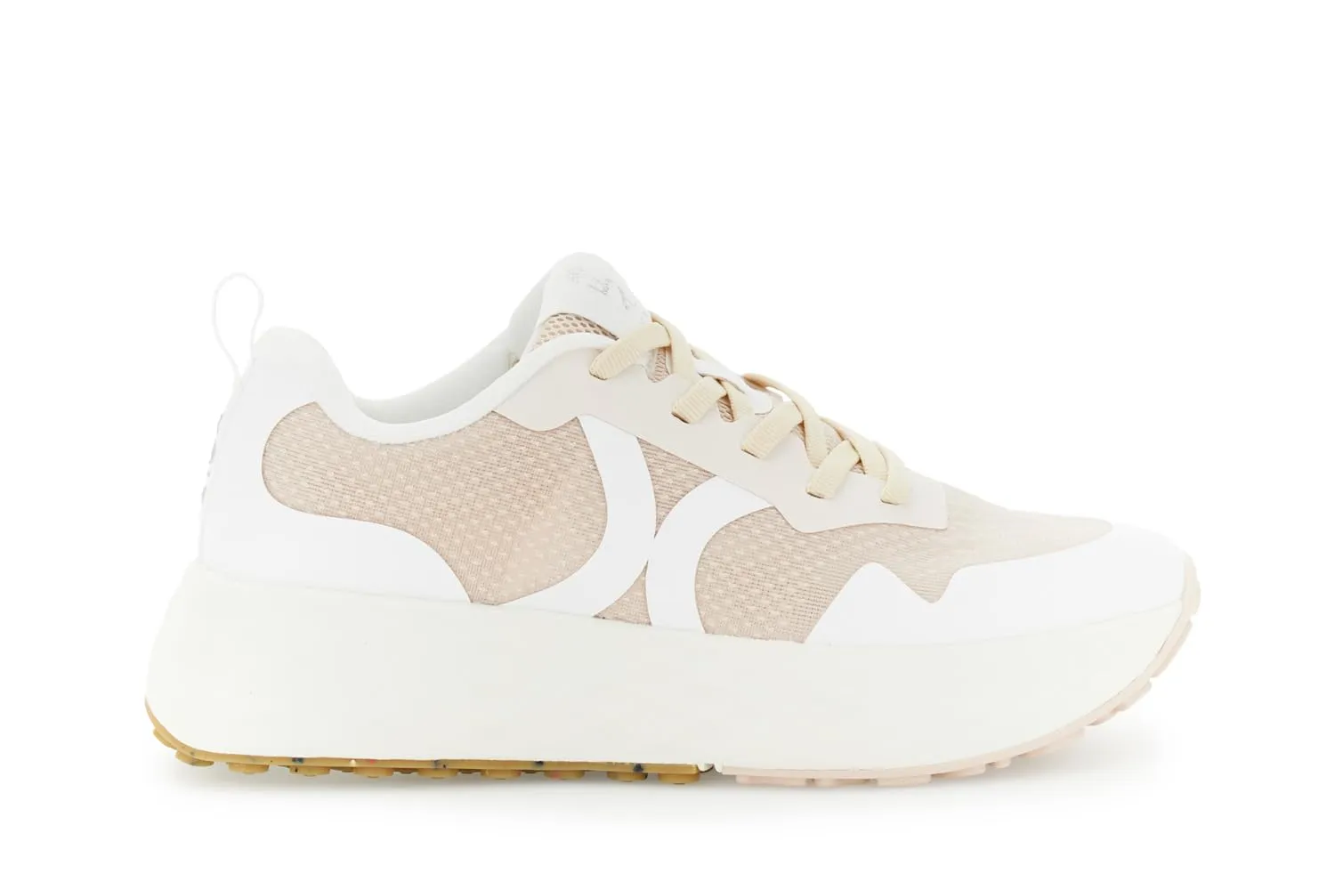 CafèNoir Sneakers in Tessuto Donna Bianco Cipria 36 EU