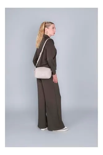 CafèNoir Camera Bag Logata Tortora Tracolla Donna